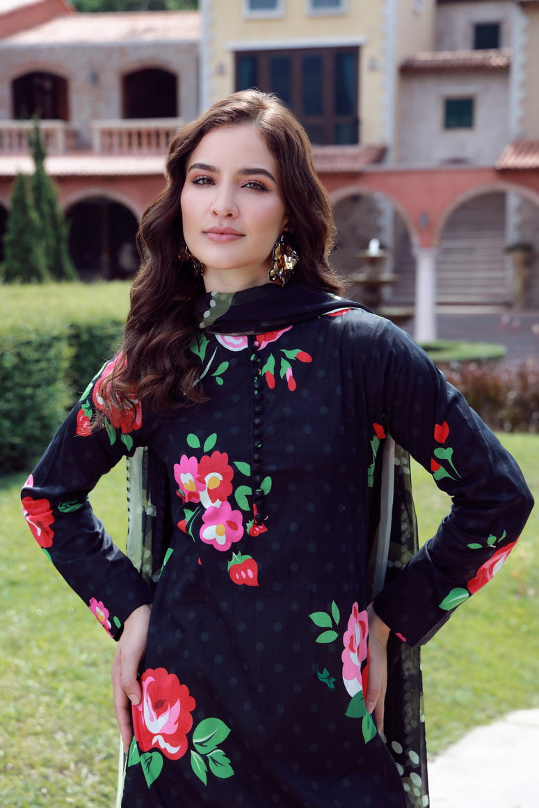 Feathers Premium Printed Lawn Unstitched 3Pc Suit FYNOR-FT544