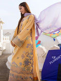 Florent Basant Chikankari Embroidered Lawn Unstitched 3Pc Suit FZ-1B