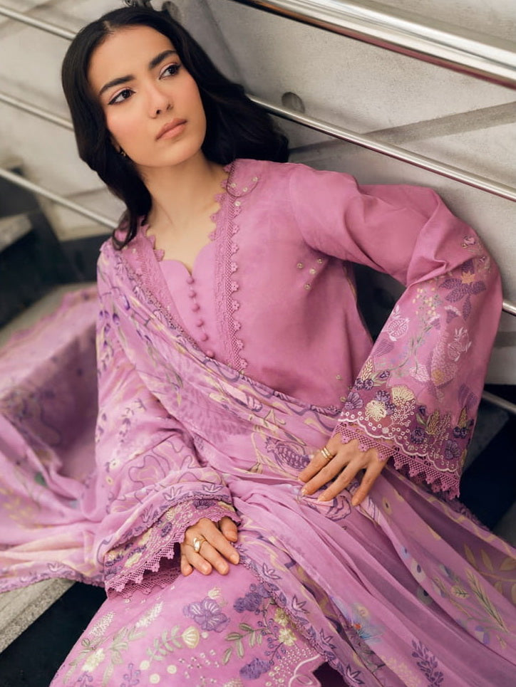 Zync by Florent Embroidered Lawn Unstitched 3Pc Suit FZ-2A