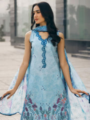Zync by Florent Embroidered Lawn Unstitched 3Pc Suit FZ-2B