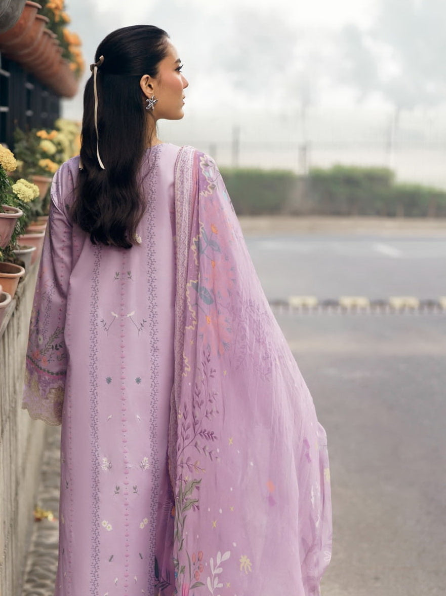 Zync by Florent Embroidered Lawn Unstitched 3Pc Suit FZ-7B