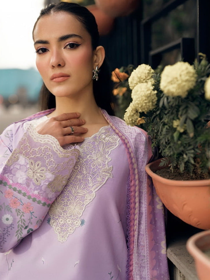 Zync by Florent Embroidered Lawn Unstitched 3Pc Suit FZ-7B