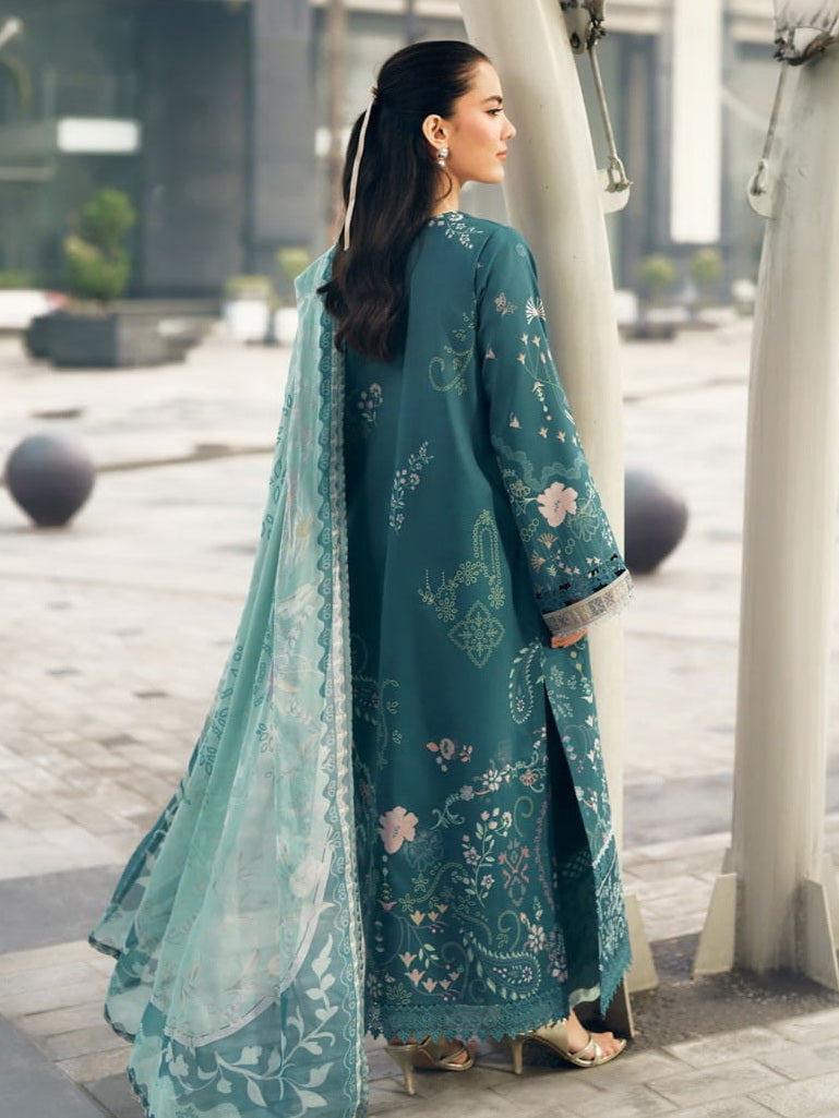 Zync by Florent Embroidered Lawn Unstitched 3Pc Suit FZ-8A