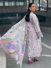 Zync by Florent Embroidered Lawn Unstitched 3Pc Suit FZ-9B