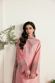 Zync by Florent Luxury Lawn Unstitched Embroidered 3Pc Suit FZL-1A