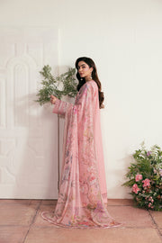 Zync by Florent Luxury Lawn Unstitched Embroidered 3Pc Suit FZL-1A