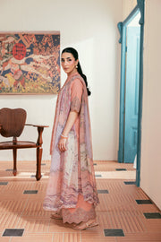 Zync by Florent Luxury Lawn Unstitched Embroidered 3Pc Suit FZL-2A