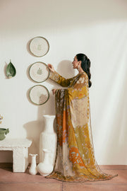 Zync by Florent Luxury Lawn Unstitched Embroidered 3Pc Suit FZL-2B
