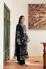 Zync by Florent Luxury Lawn Unstitched Embroidered 3Pc Suit FZL-3A