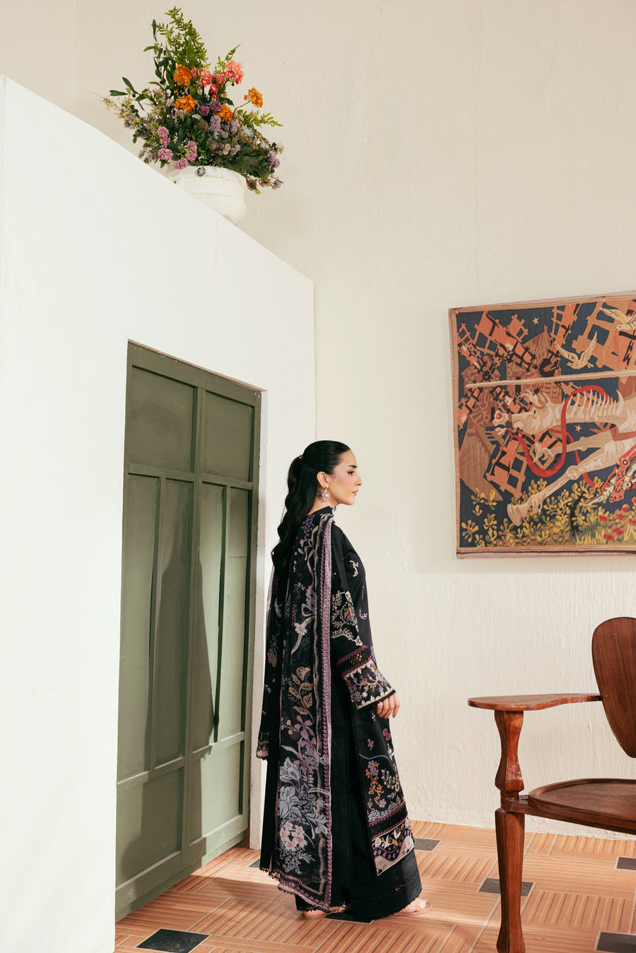 Zync by Florent Luxury Lawn Unstitched Embroidered 3Pc Suit FZL-3A