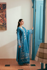 Zync by Florent Luxury Lawn Unstitched Embroidered 3Pc Suit FZL-4A