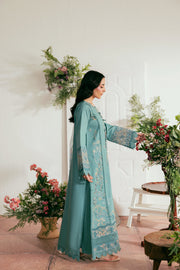 Zync by Florent Luxury Lawn Unstitched Embroidered 3Pc Suit FZL-4B