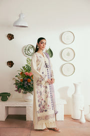 Zync by Florent Luxury Lawn Unstitched Embroidered 3Pc Suit FZL-5B