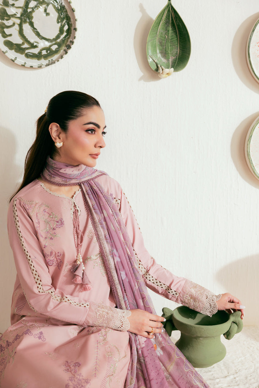 Zync by Florent Luxury Lawn Unstitched Embroidered 3Pc Suit FZL-6A