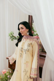 Zync by Florent Luxury Lawn Unstitched Embroidered 3Pc Suit FZL-6B