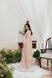 Zync by Florent Luxury Lawn Unstitched Embroidered 3Pc Suit FZL-6B