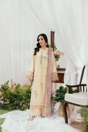 Zync by Florent Luxury Lawn Unstitched Embroidered 3Pc Suit FZL-6B