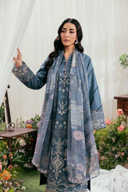 Zync by Florent Luxury Lawn Unstitched Embroidered 3Pc Suit FZL-7A
