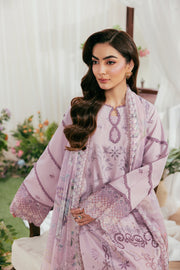 Zync by Florent Luxury Lawn Unstitched Embroidered 3Pc Suit FZL-7B