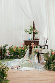 Zync by Florent Luxury Lawn Unstitched Embroidered 3Pc Suit FZL-8A