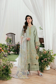 Zync by Florent Luxury Lawn Unstitched Embroidered 3Pc Suit FZL-8A