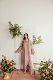 Zync by Florent Luxury Lawn Unstitched Embroidered 3Pc Suit FZL-8B