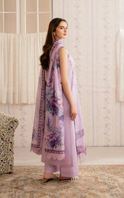 Asifa & Nabeel Meraki Vintage Embroidered Lawn Unstitched 3Pc Suit MVL25-17 Faakhta
