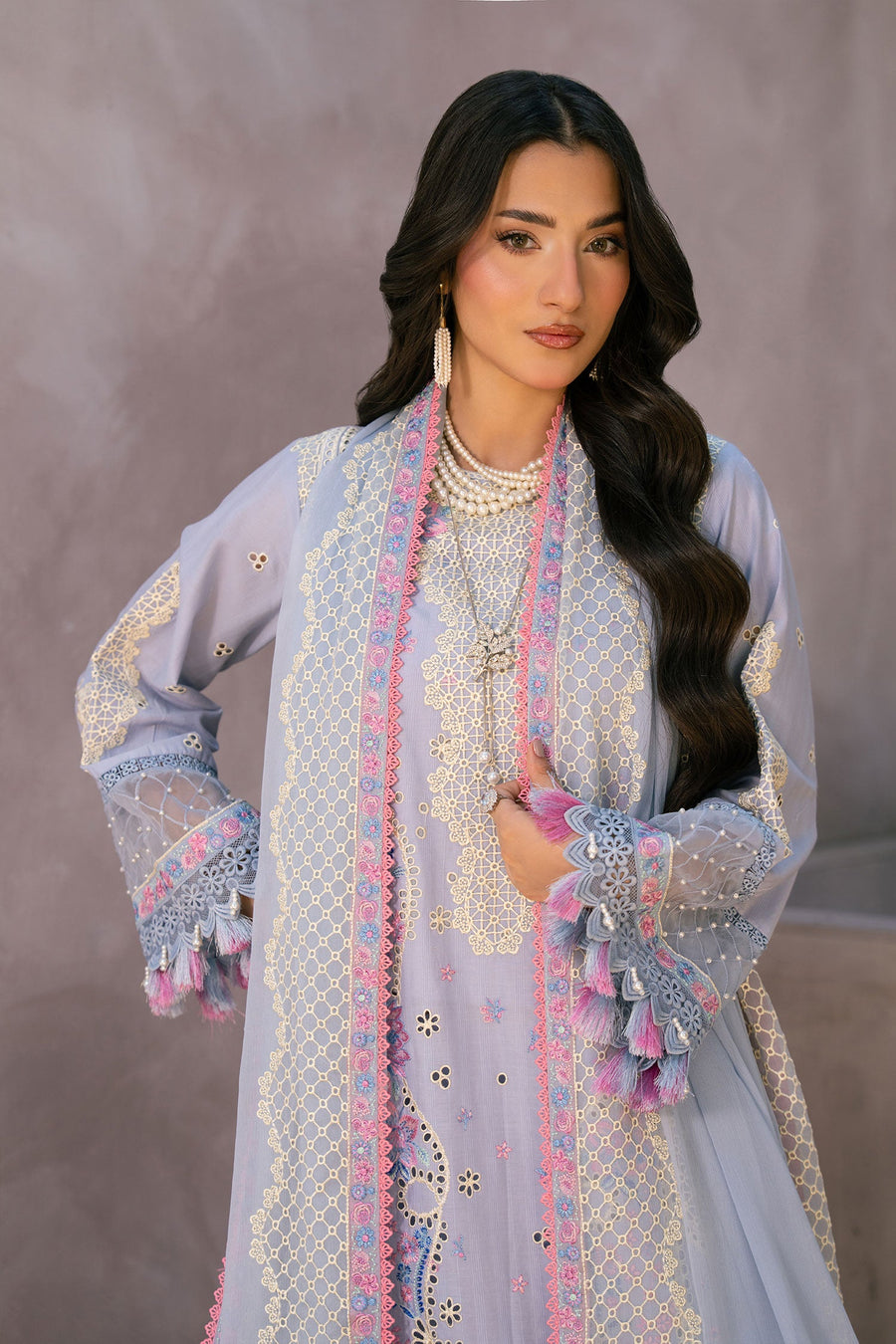 Zivah Apparel Bloom Haven Ready to Wear Luxury Lawn 3Pc Suit - Fable