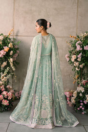 Mushq Mastani Evening Embroidered Chiffon Unstitched 3Pc Suit MCH-02 FAIZA