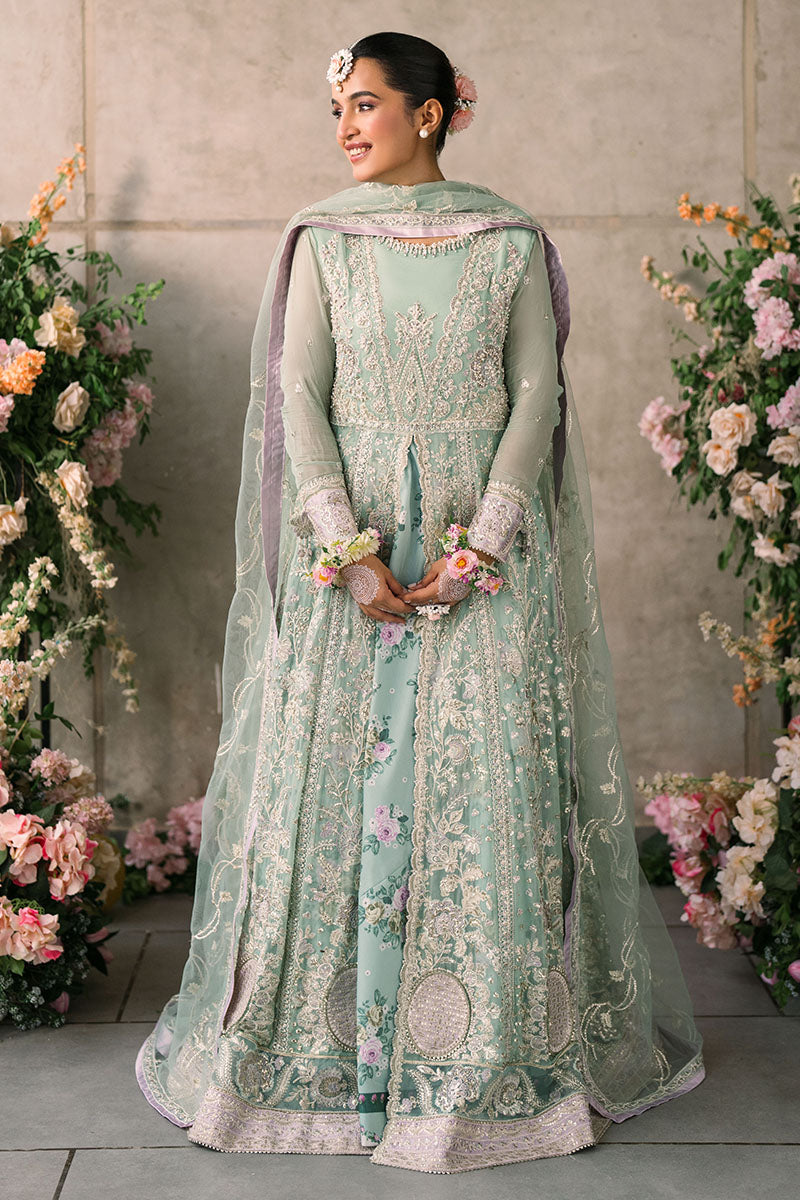 Mushq Mastani Evening Embroidered Chiffon Unstitched 3Pc Suit MCH-02 FAIZA