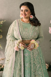 Mushq Mastani Evening Embroidered Chiffon Unstitched 3Pc Suit MCH-02 FAIZA