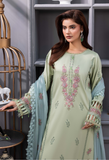 Humdum Fareeha Embroidered Viscose Unstitched 3Pc Suit D-06