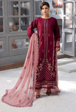 Humdum Fareeha Embroidered Viscose Unstitched 3Pc Suit D-07