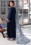 Humdum Fareeha Embroidered Viscose Unstitched 3Pc Suit D-08