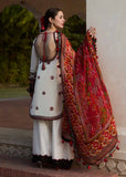 Hussain Rehar Embroidered Luxury Lawn Unstitched 3Pc Suit D-05 FAWN
