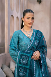Zivah Apparel Bloom Haven Ready to Wear Luxury Lawn 3Pc Suit - Faye