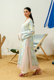 Zarposh Sundaze Embroidered Luxury Lawn Unstitched 3Pc Suit - FIORA
