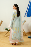 Zarposh Sundaze Embroidered Luxury Lawn Unstitched 3Pc Suit - FIORA