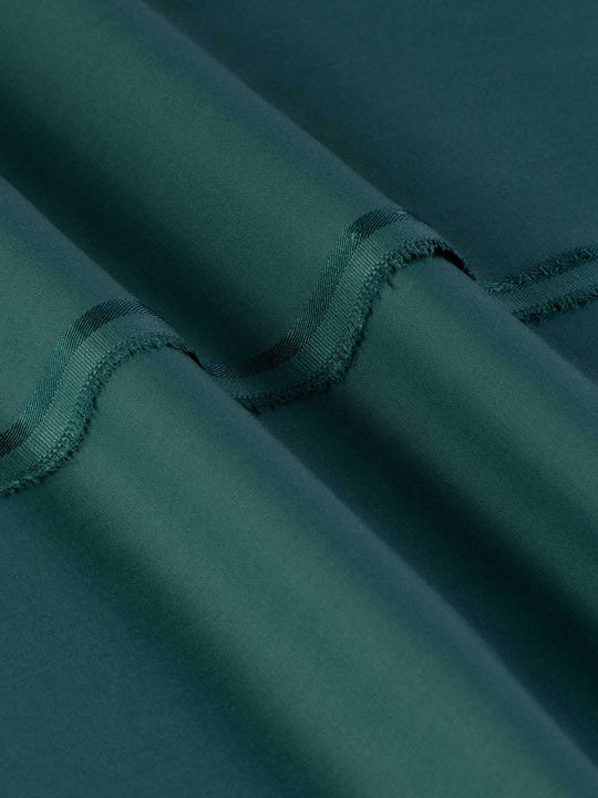 Firework by Dynasty Fabrics Men's Unstitched Blended Suit - Bottle Green