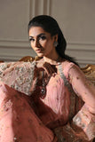 Emral Elyshia Embroidered Organza Unstitched 3Pc Suit D-06 Flora