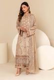 Flora by Humdum Embroidered Swiss Lawn Unstitched 3Pc Suit FS-04