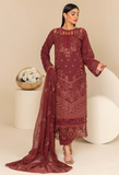 Flora by Humdum Embroidered Swiss Lawn Unstitched 3Pc Suit FS-05