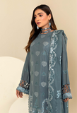 Flora by Humdum Embroidered Swiss Lawn Unstitched 3Pc Suit FS-09