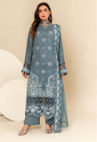 Flora by Humdum Embroidered Swiss Lawn Unstitched 3Pc Suit FS-09