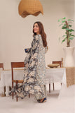 Feathers Nayab Unstitched Digital Printed Lawn 3Pc Suit Floral Fantasy-FT258