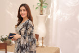 Feathers Nayab Unstitched Digital Printed Lawn 3Pc Suit Floral Fantasy-FT258