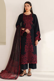 Farasha Summer Weaves Embroidered Lawn Unstitched 3Pc Suit - Floral Flame