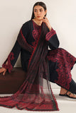 Farasha Summer Weaves Embroidered Lawn Unstitched 3Pc Suit - Floral Flame