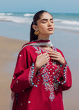 Sadaf Fawad Khan Siraa Vol-02 Unstitched Lawn 3Pc Suit - Floral Paisley