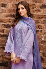 Farasha Seraya Embroidered Lawn Unstitched 3Pc Suit D-03 FLOREN